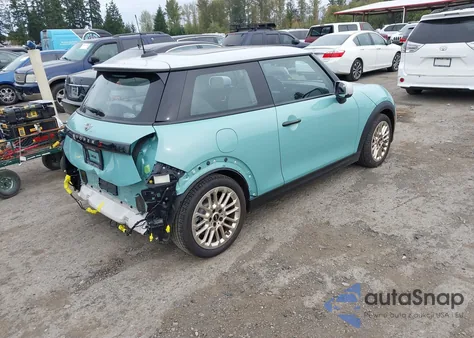 2025 Mini Hardtop Cooper S z USA, uszkodzony, nr VIN WMW23GD00S2X20650